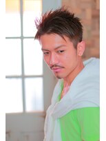 ペスカ 那覇新都心店(pesca)&nbsp;pesca那覇/スリークショート/七三オールバック/マッシュウルフ