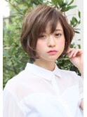 20代30代40代50代小顔カット黒髪ワンレンボブルフネビージュ前髪