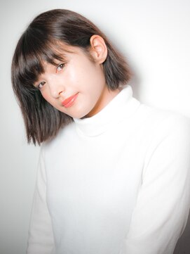 リリアン 青山(relian) 耳かけしてもカワイイ☆ナチュラルボブ