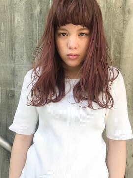 レイドバック(LAID BACK) 【LAIDBACK代官山】ラフウェーブとフレンチレッドでクールガール