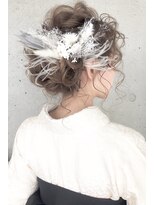 ヘアメイクサロンシャルメ(Hair Make Salon CHARMER) 和服にも似合うルーズなアップスタイルヘアセット