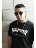 フェードツイストパーマ  <渋谷><理容室><バーバー>