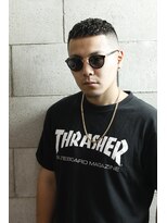 チルチェア 渋谷店(CHILL CHAIR)&nbsp;フェードツイストパーマ  <渋谷><理容室><バーバー>