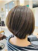 シルエットがキレイな大人ショート