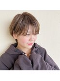 フェミニンショート ゆるふわ