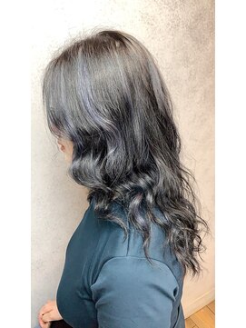 ヘアサロンエム 渋谷店(HAIR SALON M) 外ハネボブ/アッシユブラウン/ネオウルフ/デザインカラー