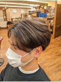 メンズマッシュハイライト