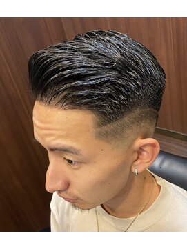 ヒロギンザ 銀座一丁目店(HIRO GINZA) バーバースタイルフェードカット