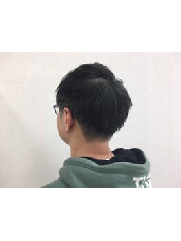 カジュアルでもビジネスシーンでも合うスタイルをご提案します♪再現性の高いカットで朝のセットも楽々◎