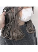 シルバーインナーカラー