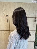 アドラーブル 万代店 (adorable)&nbsp;【韓国風艶髪】暗めグレージュ ツヤ感たっぷりスタイル 20代30代