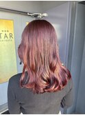 cherrypink brown .