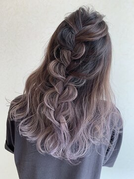 リード バイ ラグーン(LEAD by LAGOON) ホワイトラベンダーバレイヤージュハイライトケアブリーチ