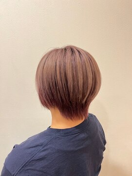 ヒカ ヘアーデザイン(Hika hair design) アンブレラカラー×ショートカット