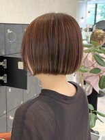 ザザ シンジュク(ZA/ZA shinjuku) 大人ボブ×バレンシアオレンジ