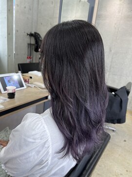 アジールヘア 赤羽駅南口店(agir hair) パープルグラデーションカラー