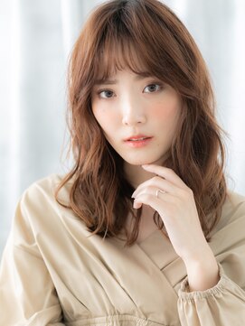 ドクターズサロン LAB 小山店 女らしさUP！やわらかランダムパーマロングd小山20代30代40代