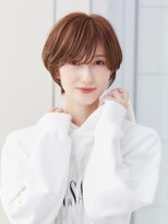 ミチオ ノザワ ヘアサロン ギンザ(Michio Nozawa HAIR SALON Ginza)&nbsp;白髪ぼかしハイライトにひし形ショート☆