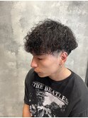 色気波巻きパーマ
