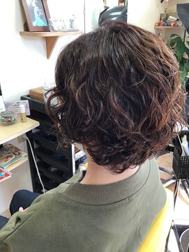 びよう細川 bob perm