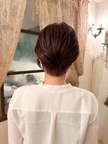 アンテナ(ANTENA) ハンサムショート☆後頭部丸み施術☆★40代お客様施術後★☆