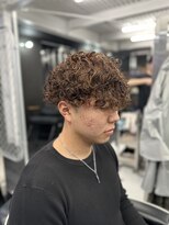 リプレイ 草津店(RIPLAY)&nbsp;マッシュパーマ/ウルフ/アッシュブラック/カルマパーマ