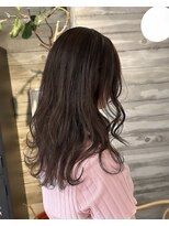 ヲタク(wotaku.)&nbsp;ナチュラルブラウンブリーチなしカラー透明感カラーグレージュ