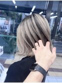 シャドールーツ×髪質改善×ボブ×グレージュ