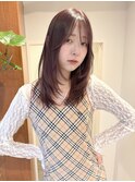 レイヤーヘア＊ピンクラベンダー