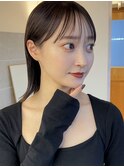 ボブディオリーブベージュ髪質改善縮毛矯正フェイスレイヤー