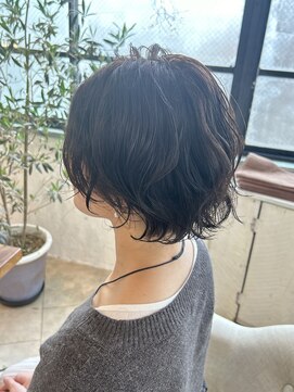 ロストシティ 横浜(LOST CITY) ナチュラルボブ×ウェーブ 20代30代