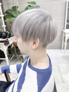 デイズ(days) 【DAYS原宿】ツーブロックマッシュメンズカットブリーチWカラー