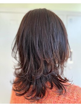 ピチカート パクト(pizzicato pacto) ミディアムレイヤー　ショコラブラウン