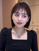 グロー 大宮(GLROW)&nbsp;前髪　縮毛矯正　韓国　レイヤー　顔周り　大宮　　ボブharuhi