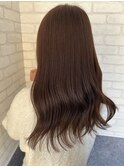 マロンベージュ/ブリーチなし/秋カラー