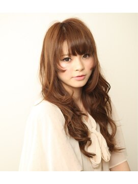 ウルーウール 金沢もりの里店(HEUREUX HEURE) スモールフェイス効果ロングスタイル【ウルーウール/カット】