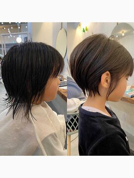 ロミー 本厚木(ROMMY.) キッズカット☆小顔ショートボブ/大人可愛い◎オール世代◎