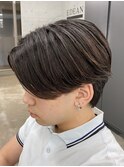 熊本メンズパーマ センターパート ニュアンスパーマ MEN'S HAIR