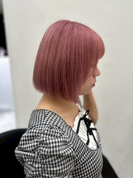 ベレーザ 渋谷(BELEZA) 15912ブリーチ&ダブルカラー渋谷ローズブラウンモーヴピンク