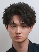 ナチュラル 渋谷(NATURAL)&nbsp;フェザーパーマ／スパイキーショート［メンズ／渋谷］