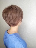 髪質改善/顔周りレイヤーカット/グレージュ[十条/十条駅]