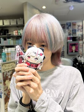 トーキョー オタクヘアー(TOKYO OTAKU HAIR) にじさんじ 石神のぞみ 推しカラー