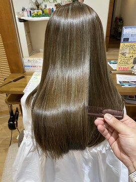 うるツヤ美髪トリートメント　セミロング