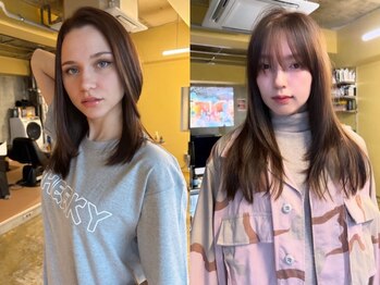 チーキー(CHEEKY)の写真/【八丁堀駅より徒歩1分】技術を活かして再現性を意識した施術をご提供！セットのしやすいスタイルに◎