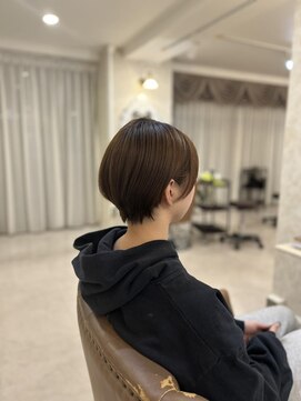 マッシュショートボブ