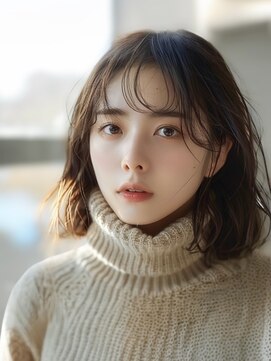 柔らかさたっぷりボブパーマ