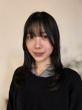 ナチュラル顔周りレイヤー/初心者でも試しやすいレイヤーカット