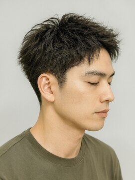 ハレ ヘアサロン(Hale hair salon) Haleニュアンスパーマスパイキーショートバーバーフェザーパーマ