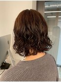 動きと質感を楽しむニュアンスパーマ【武蔵小杉】