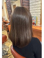 ヘアメイク フレンシア(hair make flencia)&nbsp;ツヤ感溢れるシルキーな質感のミディアム【095スタイル】